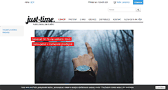 Desktop Screenshot of just-time.cz